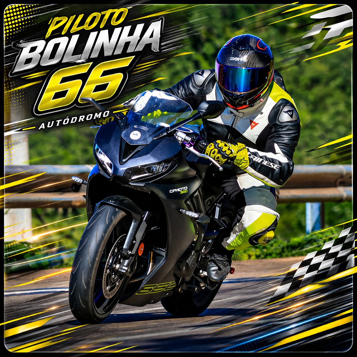 Moacir Bolinha na pista